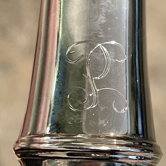 Towle Silver-plated Double Sided Jigger Bar Tool Monogrammed - Picture 2 of 8